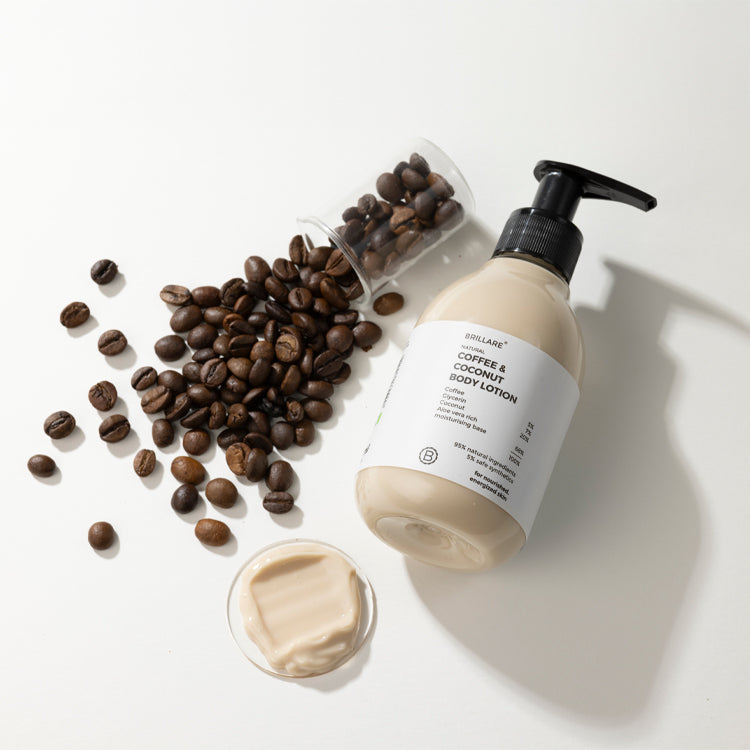 Coffee &amp; Coconut Body Lotion for Energized &amp; Moisturised Skin