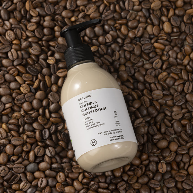 Coffee &amp; Coconut Body Lotion for Energized &amp; Moisturised Skin