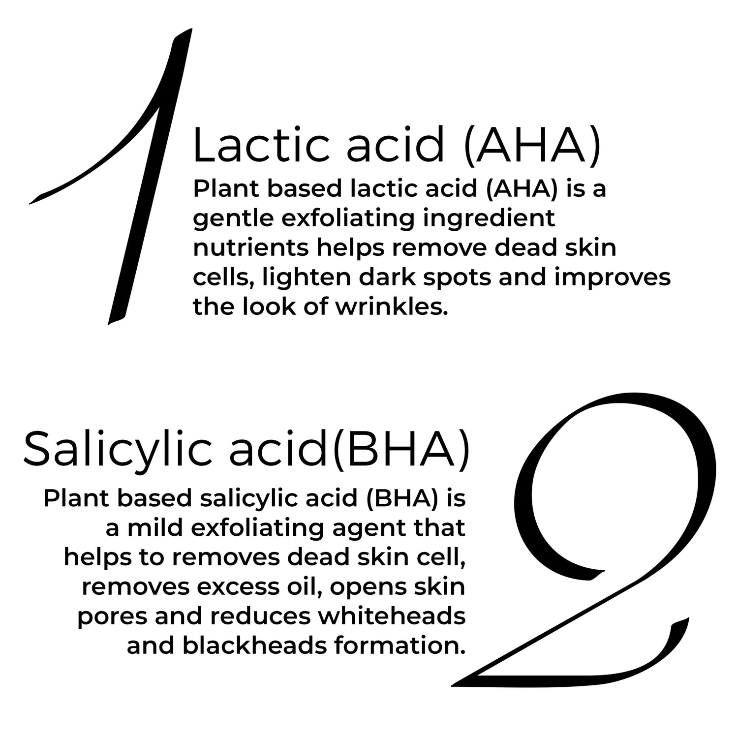 key actives of Brillare AHA BHA Face Peel mentioned in text include: Lactic acid (AHA) &amp; Salicylic acid (BHA)