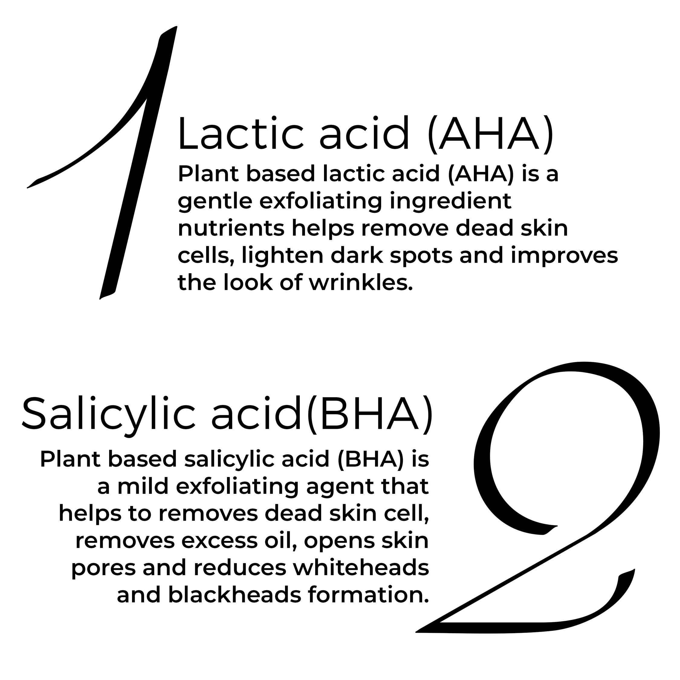 key actives of Brillare AHA BHA Face Peel mentioned in text include: Lactic acid (AHA) &amp; Salicylic acid (BHA)