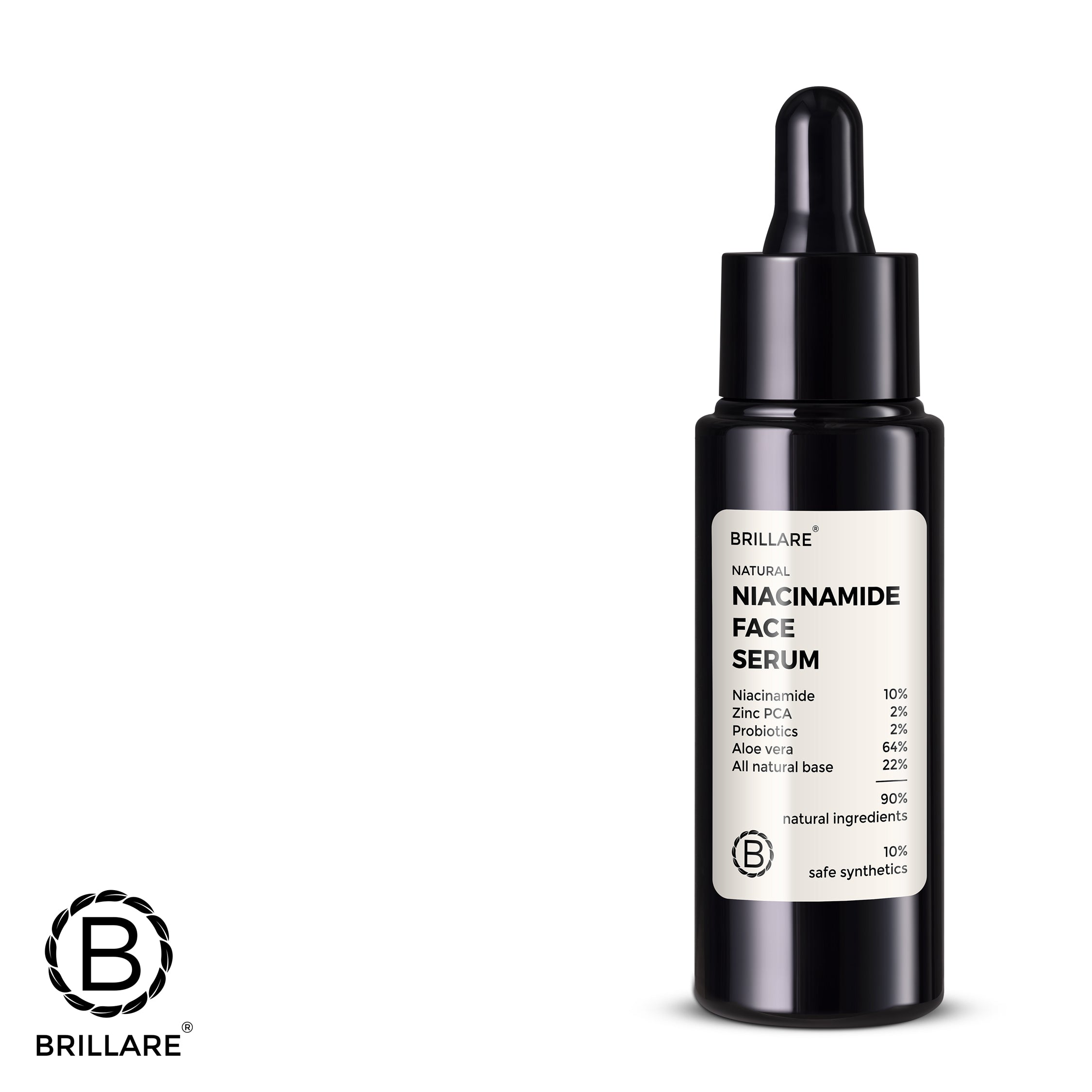 Brillare Niacinamide Face Serum with Brillare Logo