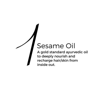 Key actives of Brillare Pure Sesame Oil mentioned in text include: : Sesame oil.