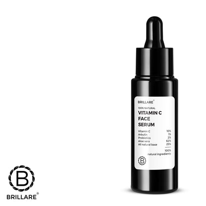 Brillare Vitamin C Face Serum with Brillare Logo.