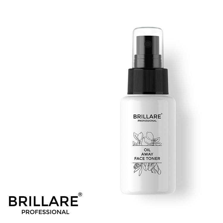 Brillare Professional Oil Away Face Toner with the Brillare Logo