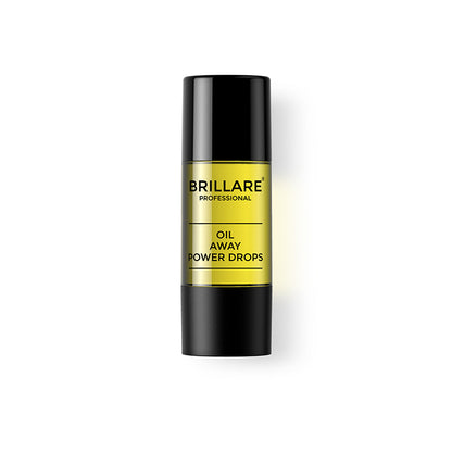 front view of Brillare Professional Oil Away Power Drops against white background.