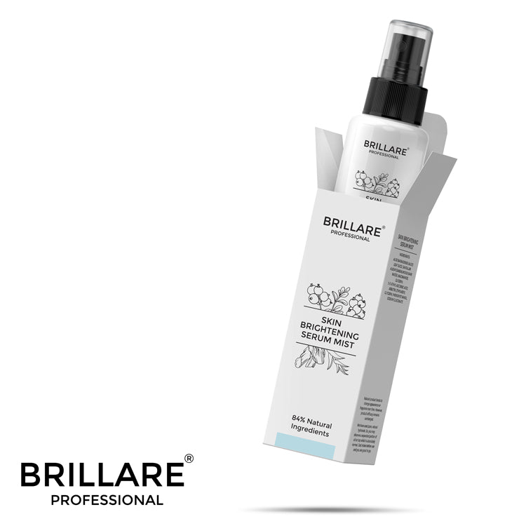 Brillare Professional Skin Brightening Serum Mist with Brillare Logo